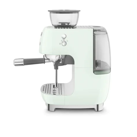 Smeg 50's Retro Style Espresso Machine with Built In Grinder Pastel Green Image 2
