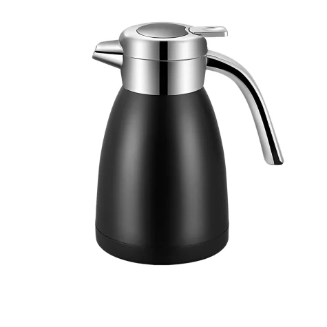 Soga Stainless Steel Insulated Kettle 2.2L Black Image 1