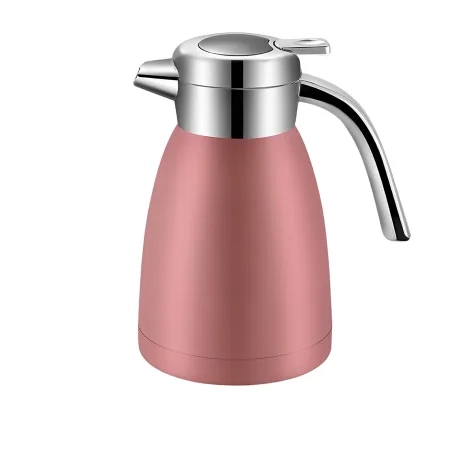 Soga Stainless Steel Insulated Kettle 2.2L Pink Image 1