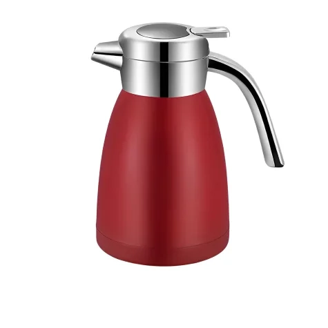 Soga Stainless Steel Insulated Kettle 2.2L Red Image 1