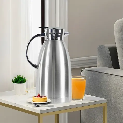 Soga Stainless Steel Insulated Kettle 1.8L Silver Image 2