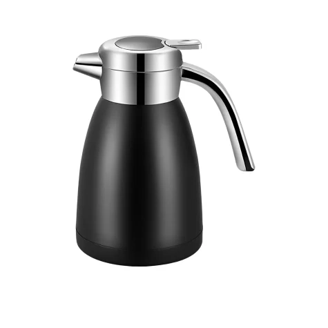 Soga Stainless Steel Insulated Kettle 1.8L Black Image 1