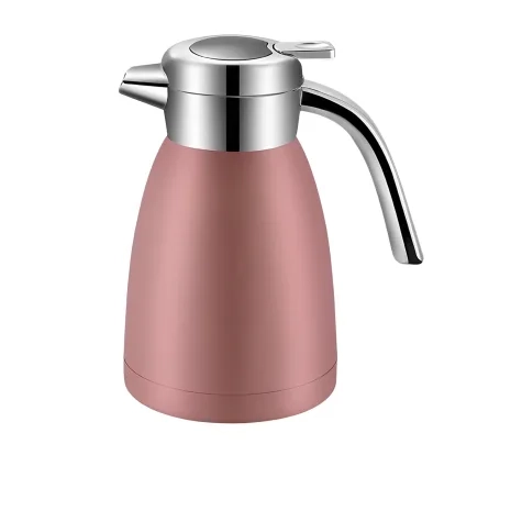 Soga Stainless Steel Insulated Kettle 1.8L Pink Image 1