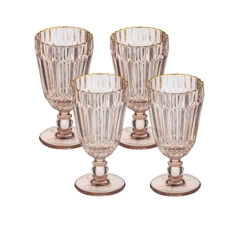 Tempa Amara Wine Glass 250ml Set of 4 Coral Image 1