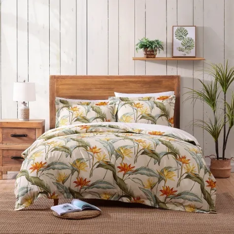 Tommy Bahama Birds of Paradise Quilt Cover Set Queen Image 1