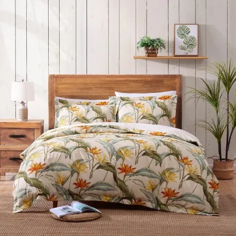 Tommy Bahama Birds of Paradise Quilt Cover Set Super King Image 1