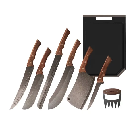 Tramontina Churrasco Black Collection BBQ Knife Set 8pc Image 1
