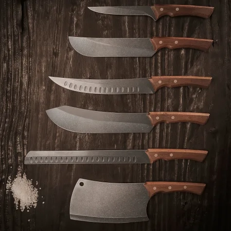 Tramontina Churrasco Black Collection BBQ Knife Set 8pc Image 2