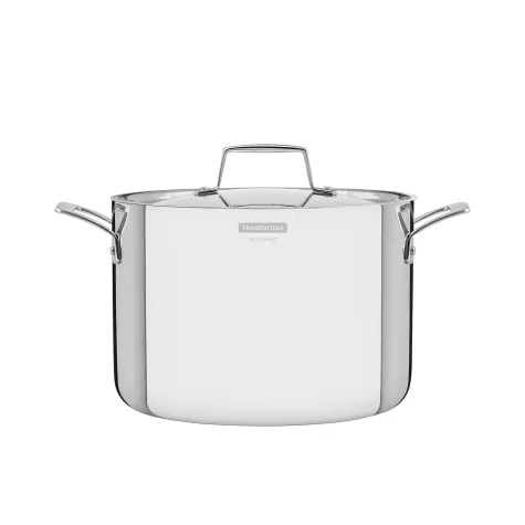 Tramontina Grano Collection Stainless Steel Stock Pot 24cm - 7.7L Image 1