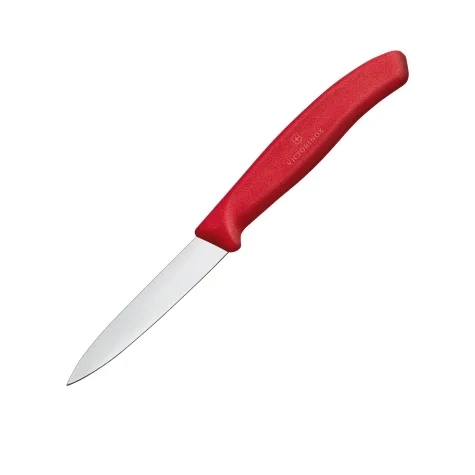 Victorinox Swiss Classic Pointed Tip Straight Paring Knife 8cm Red Image 1