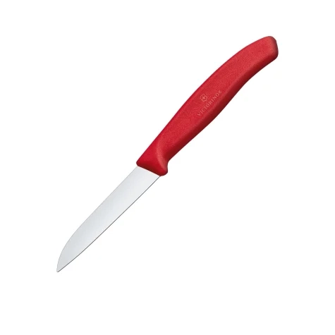 Victorinox Swiss Classic Straight Blade Paring Knife 8cm Red Image 1