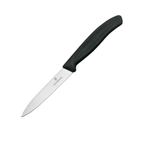 Victorinox Swiss Classic Straight Blade Vegetable Knife 10cm Black Image 1