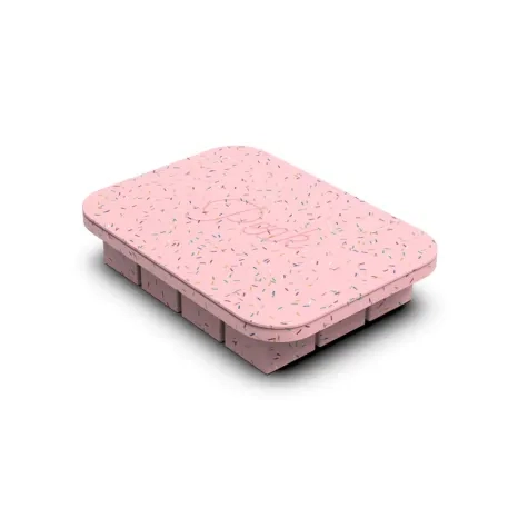 W&P 12 Cube Everyday Ice Tray Speckled Pink Image 2