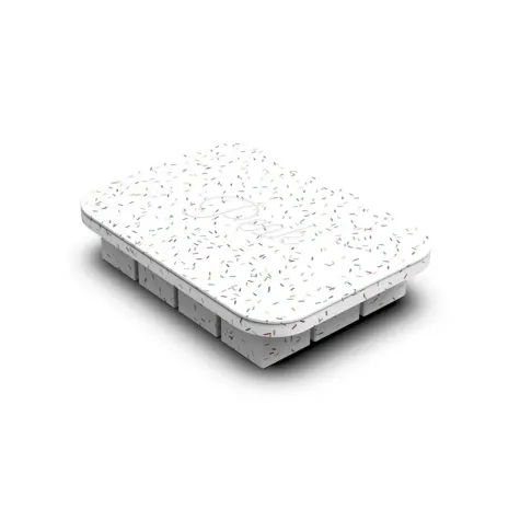 W&P 12 Cube Everyday Ice Tray Speckled White Image 2