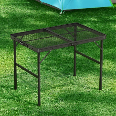 Weisshorn Folding Camping Table 90x60cm Image 2