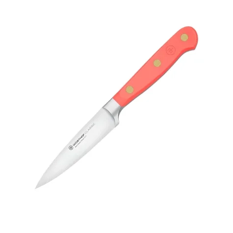 Wusthof Classic Colour Paring Knife 9cm Coral Peach Image 1