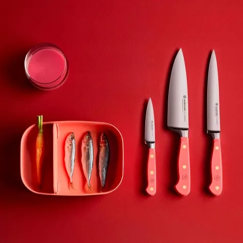 Wusthof Classic Colour Paring Knife 9cm Coral Peach Image 2