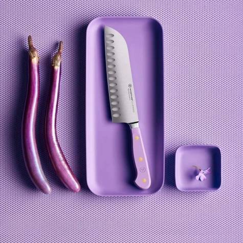 Wusthof Classic Colour Santoku Knife 17cm Purple Yam Image 2