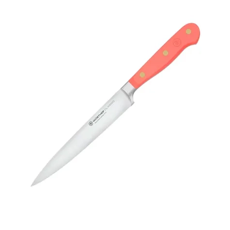 Wusthof Classic Colour Utility Knife 16cm Coral Peach Image 1