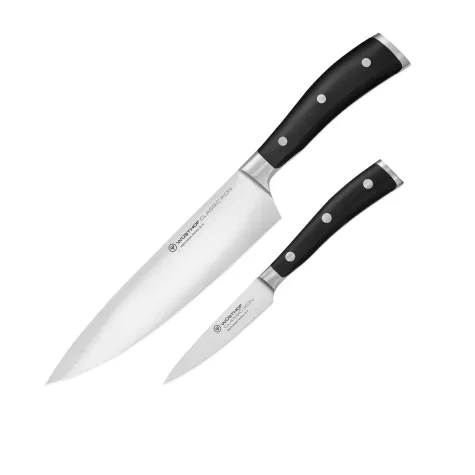 Wusthof Classic Ikon 2pc Chef's Knife Set Image 1