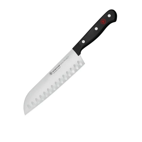 Wusthof Gourmet Santoku Knife with Hollows 17cm Image 1