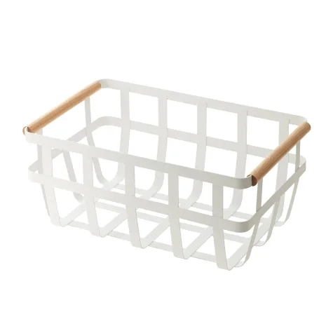 Yamazaki Tosca Dual Handle Storage Basket Image 1