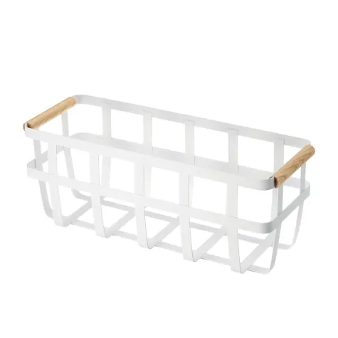 Yamazaki Tosca Slim Storage Basket Image 1
