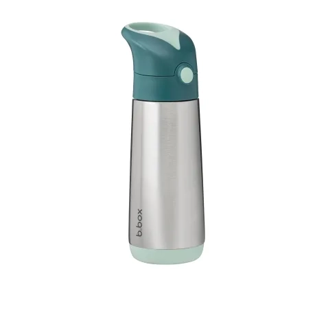 b.box Insulated Drink Bottle 500ml Emerald Forest Image 1