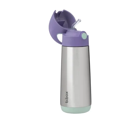 b.box Insulated Drink Bottle 500ml Lilac Pop Image 2