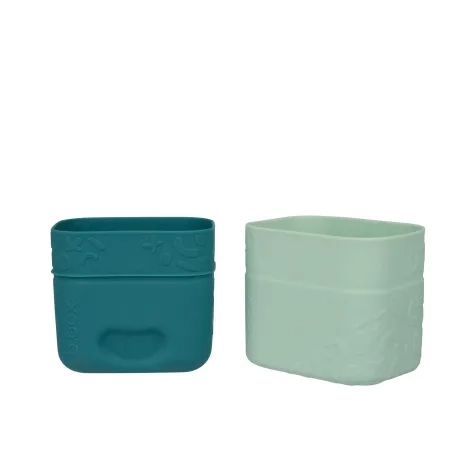 b.box Silicone Snack Cup Set of 2 Forest Image 1