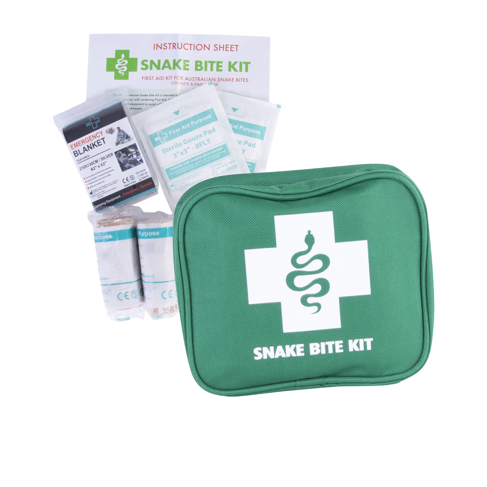 First Aid Kit Snake Bite 9pc Image 1