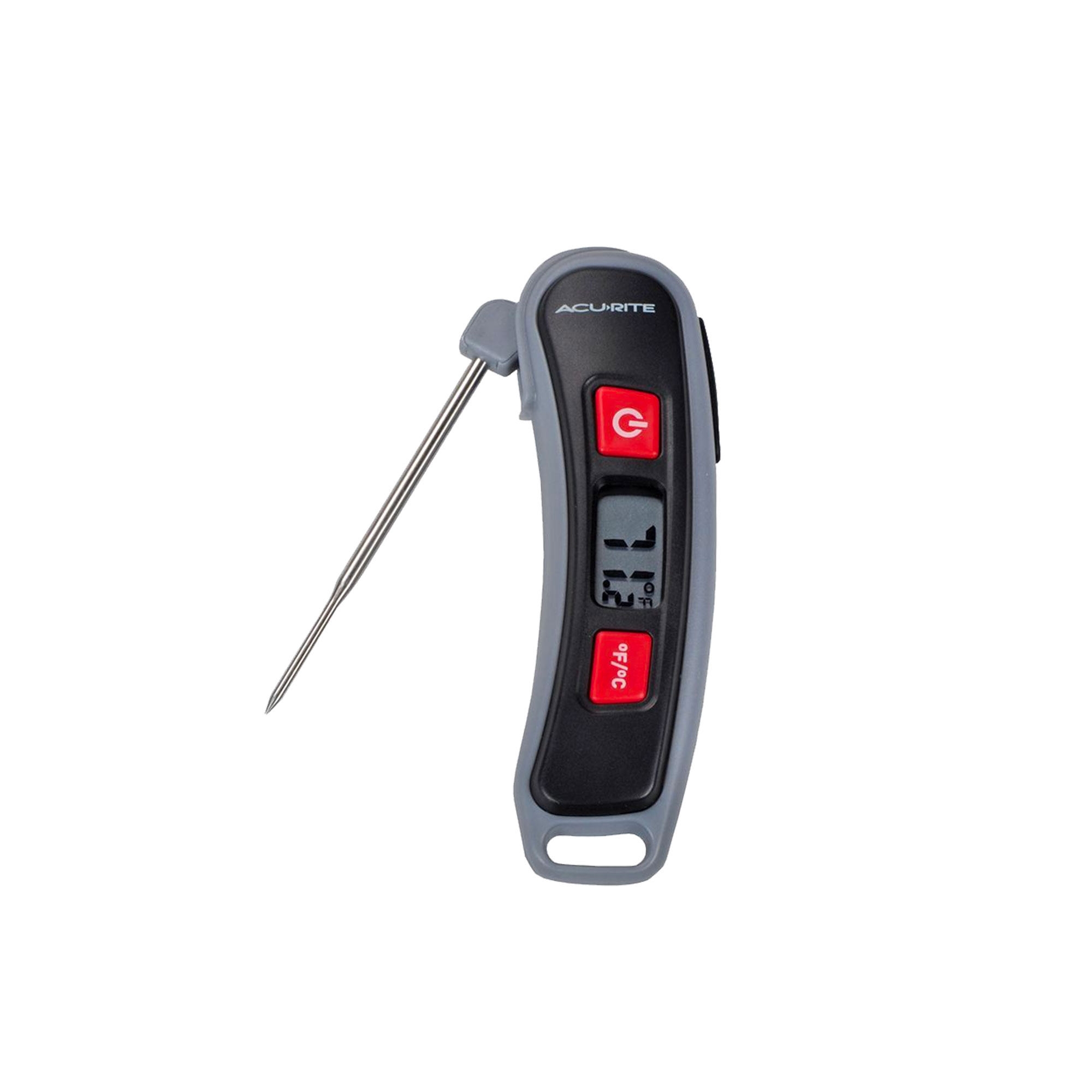 Acurite Digital Instant Read Thermometer with Folding Probe Image 1