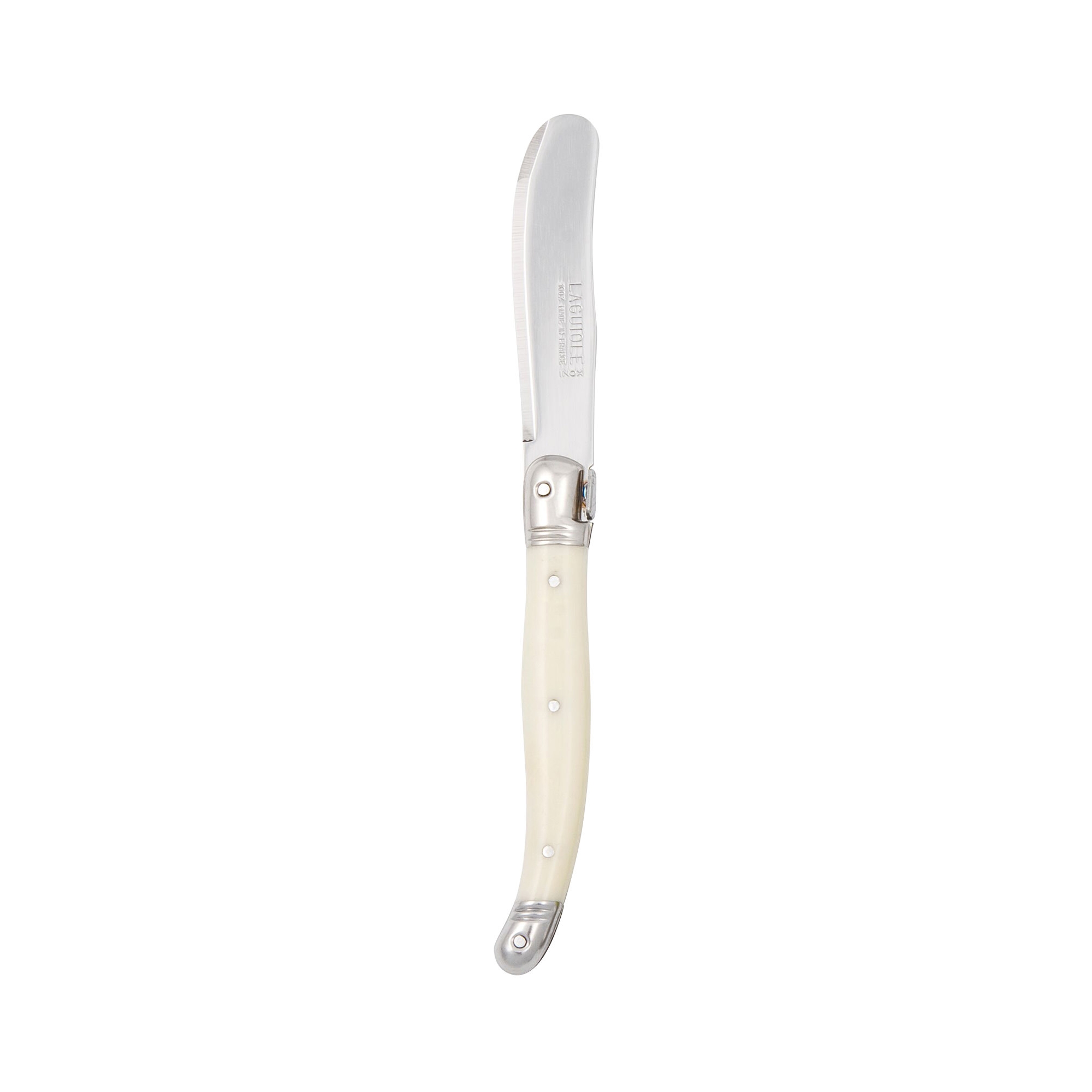 Laguiole by Andre Verdier Debutant Butter Knife Set of 6 Ivory Image 2