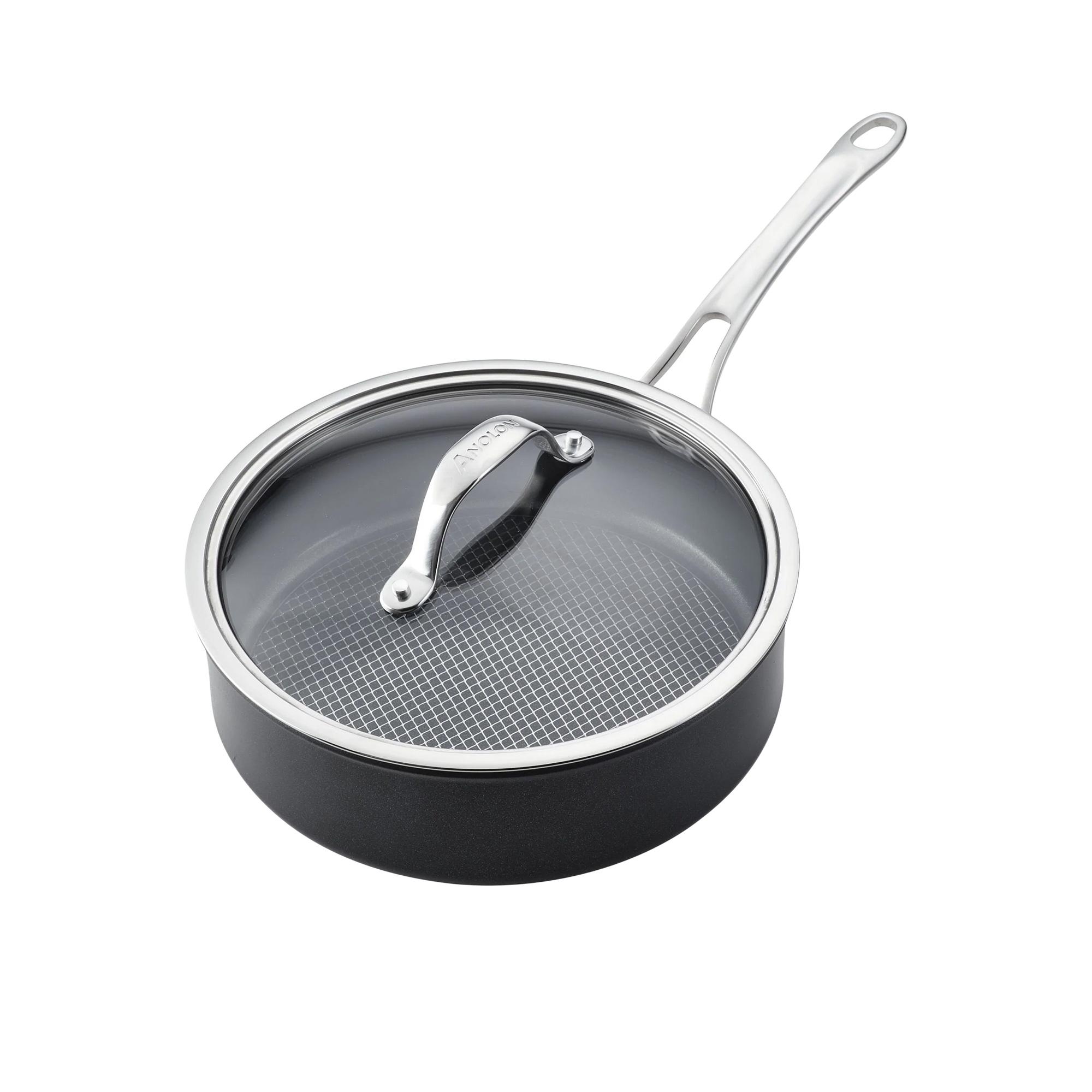 Anolon X Seartech Non Stick Saute Pan with Lid 24cm Image 6