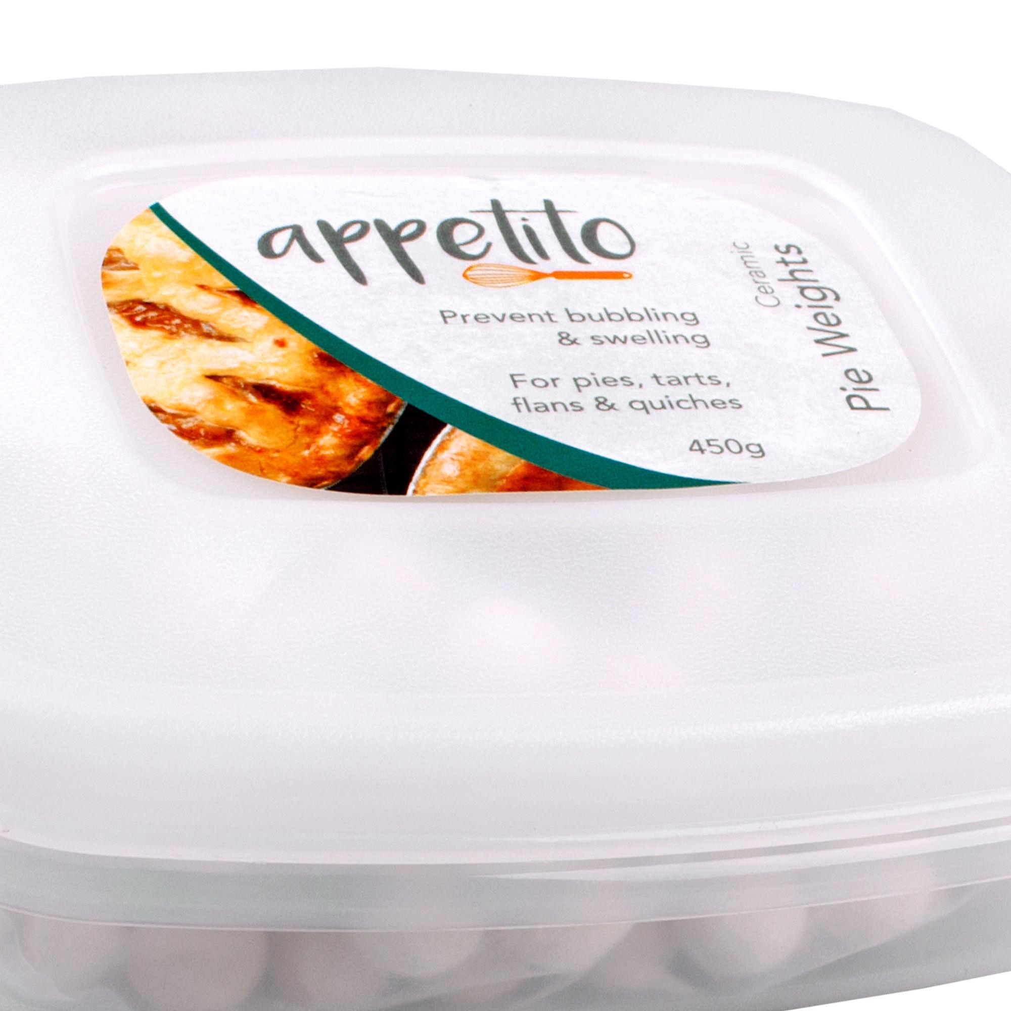 Appetito Ceramic Pie Weights in Reusable Tub Image 4