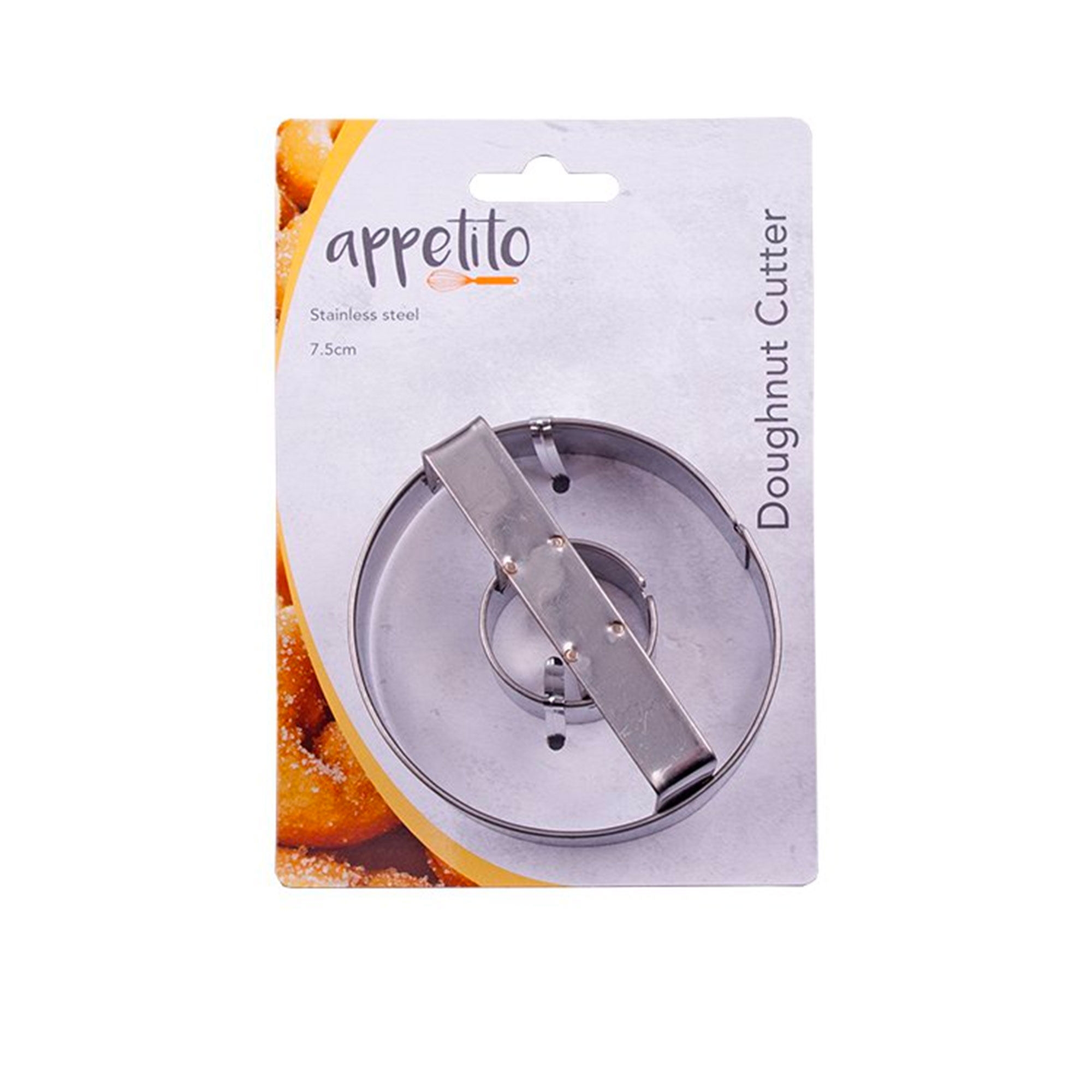 Appetito Doughnut Cutter Stainless Steel 7.5cm Image 2