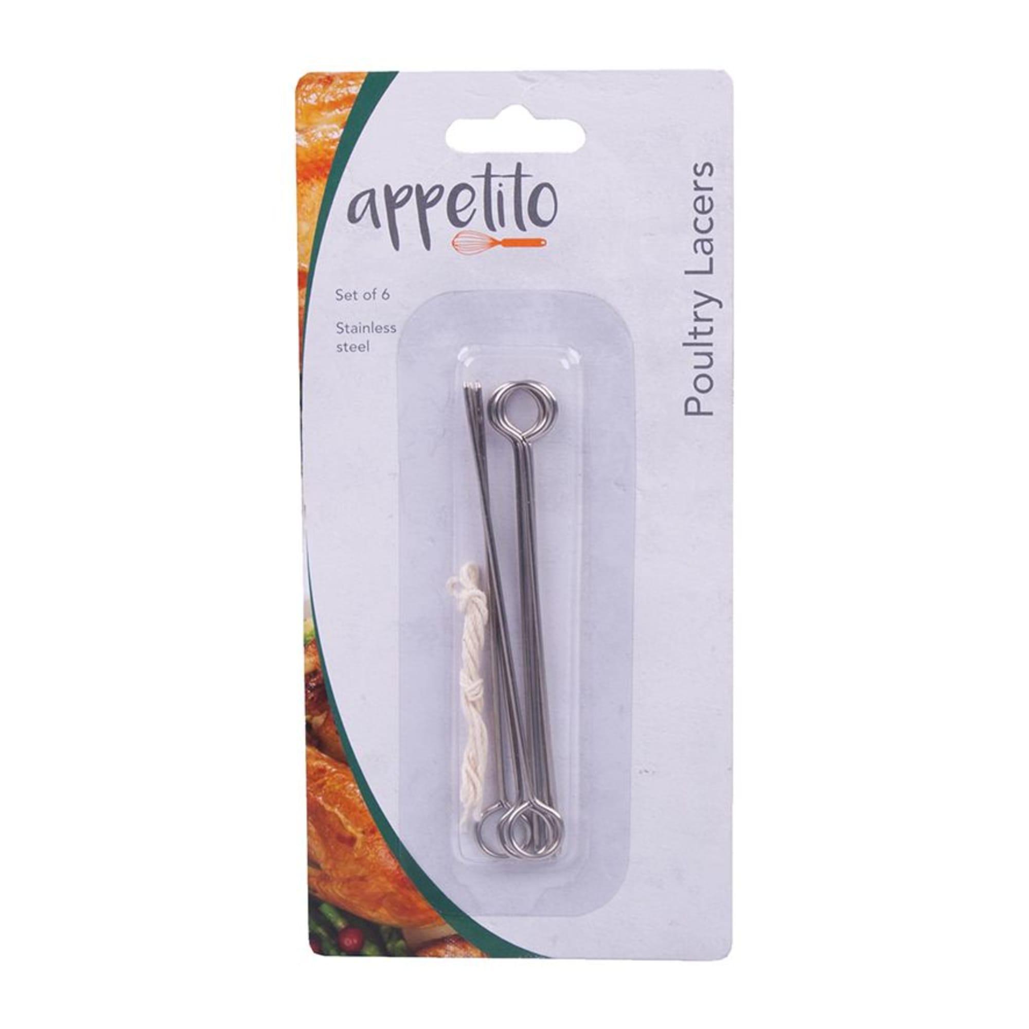 Appetito Poultry Lacer Set of 6 Image 2