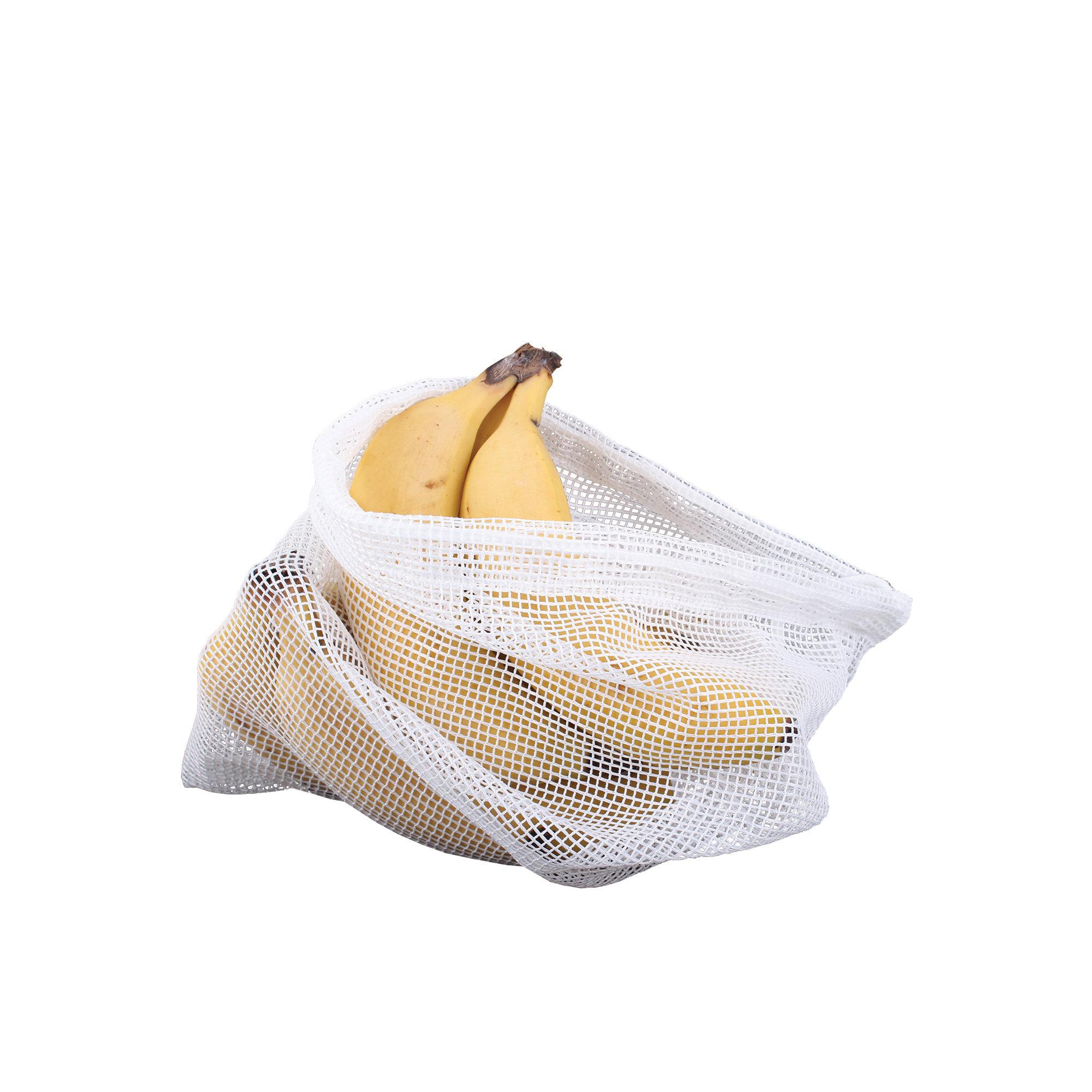 Appetito Woven Net Produce Bag Set of 3 Image 6