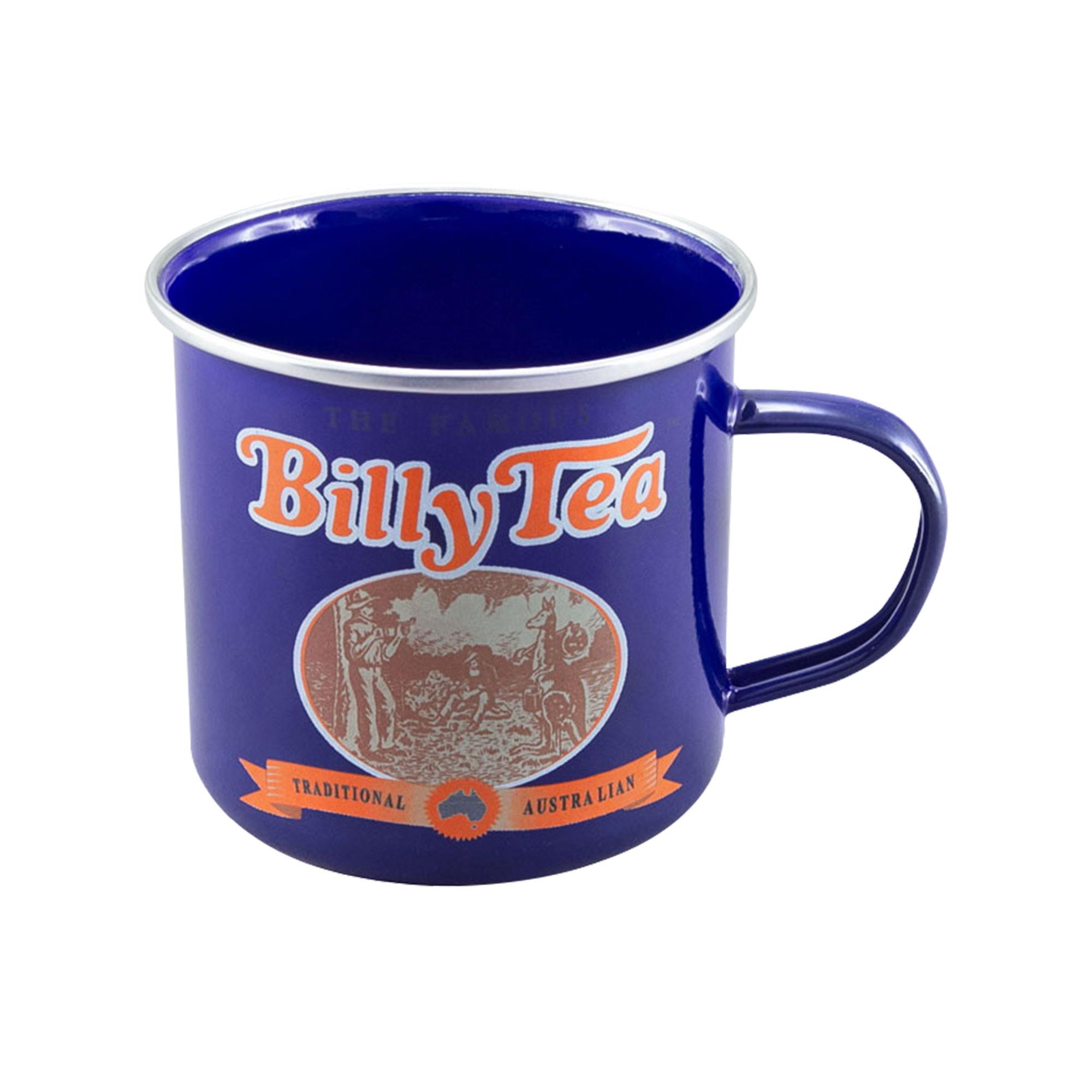 Australian Heritage Icons Billy Tea Enamel Mug 425ml Set of 2 Image 2
