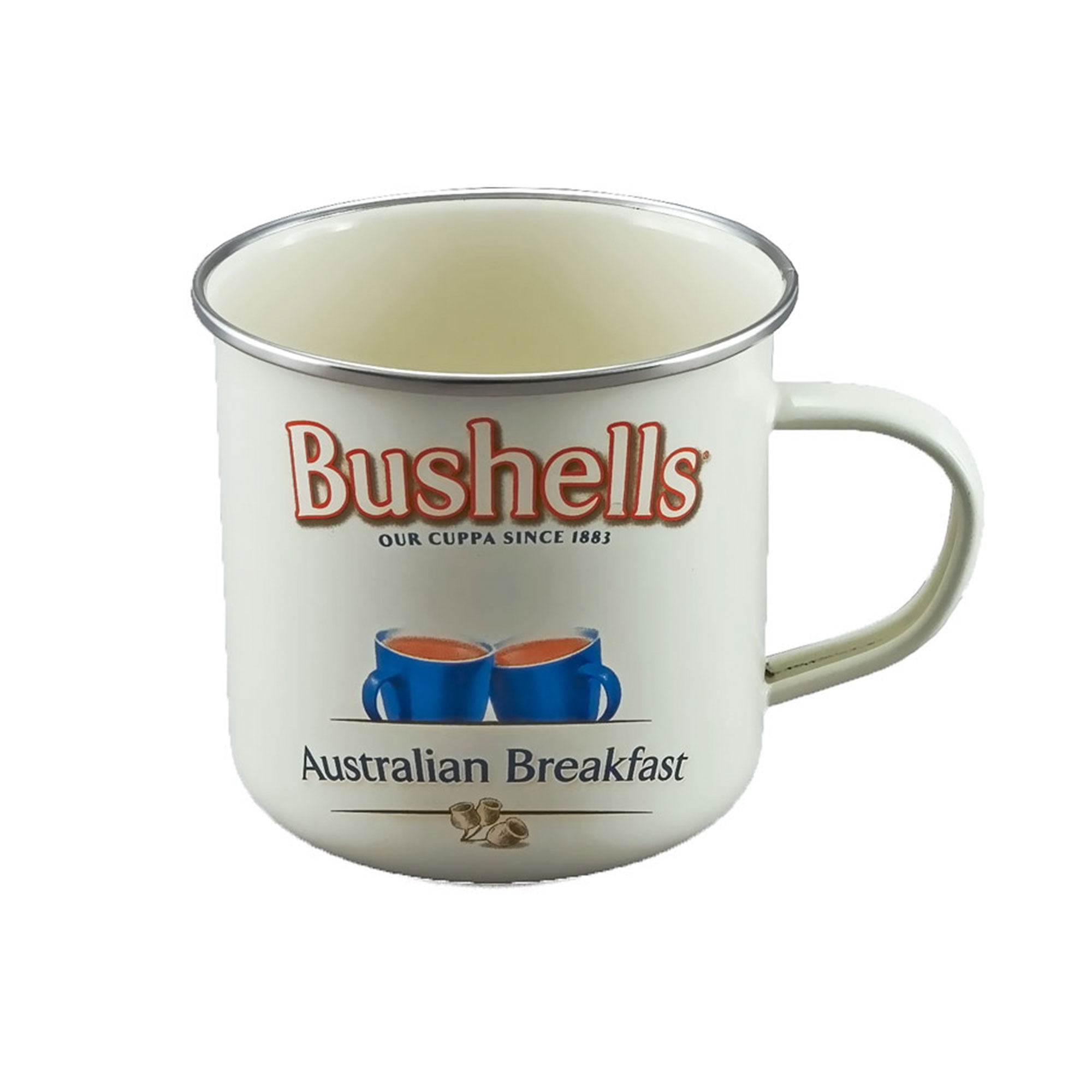 Australian Heritage Icons Bushells Tea Enamel Mug 425ml Set of 2 Image 2