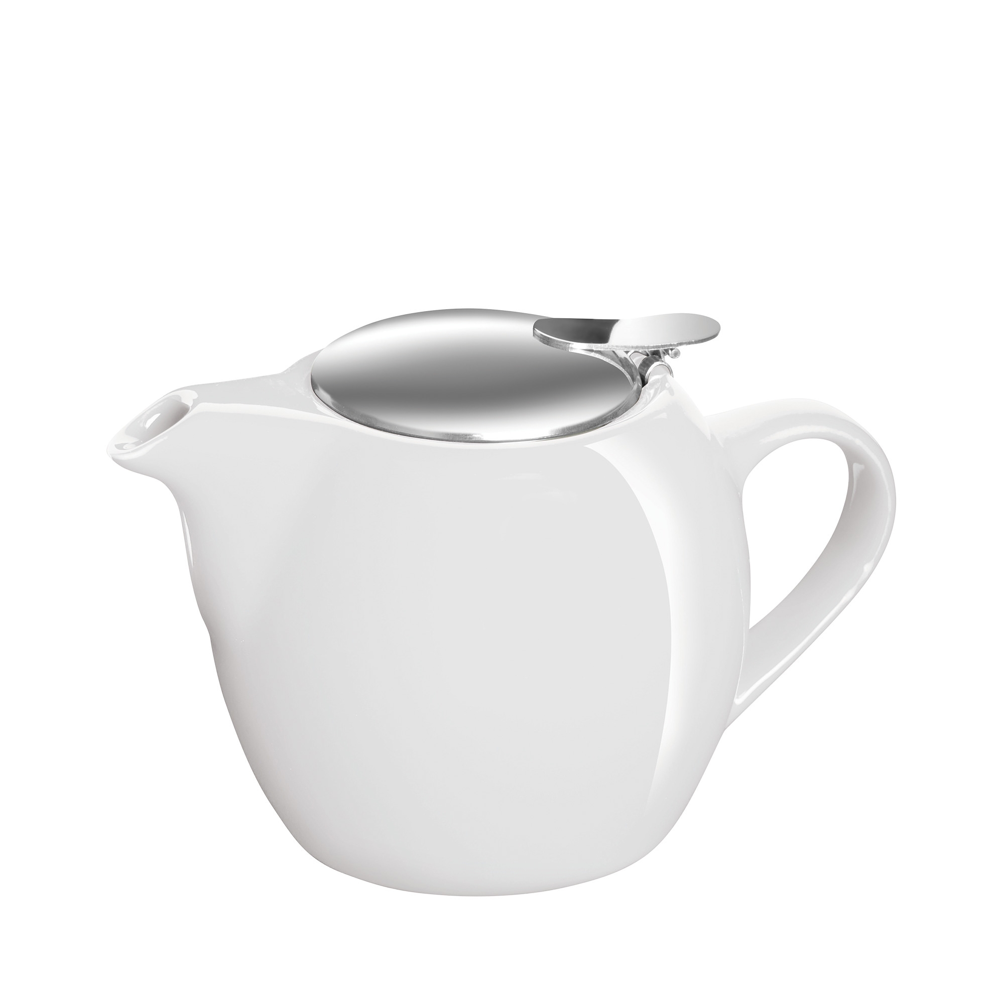 Avanti Camelia Ceramic Teapot 500ml Pure White Image 1