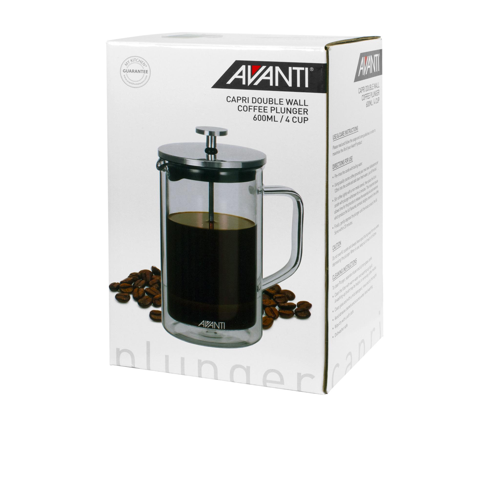 Avanti Capri Double Wall Coffee Plunger 4 Cup Image 4