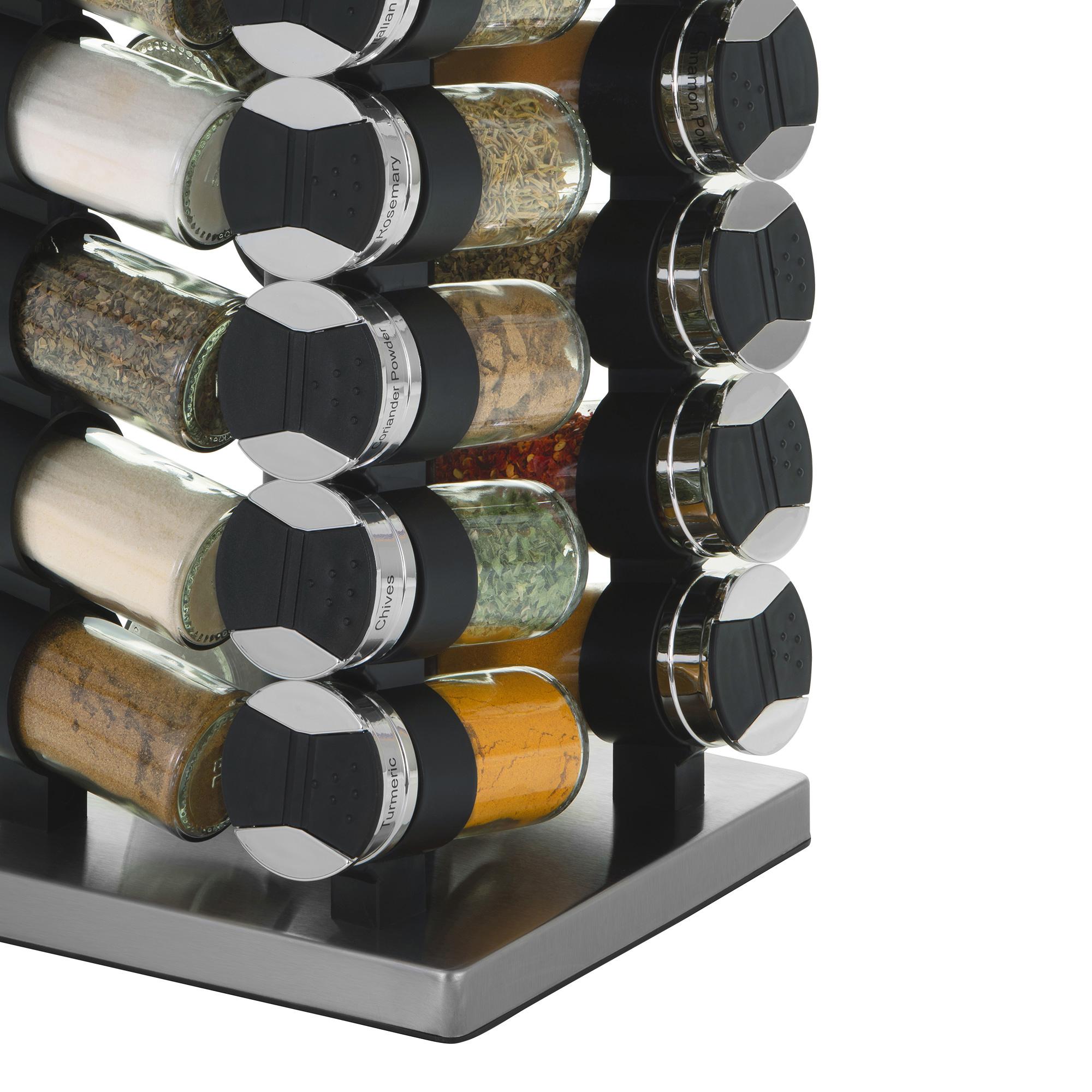 Avanti Rotating Spice Rack Jar Set of 20 Image 2