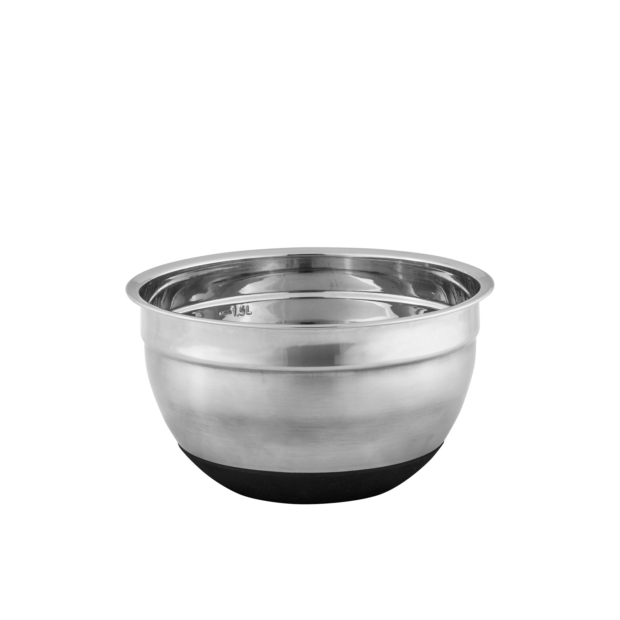Avanti Stainless Steel Mixing Bowl with Silicone Bottom 18cm - 1.5L Image 1