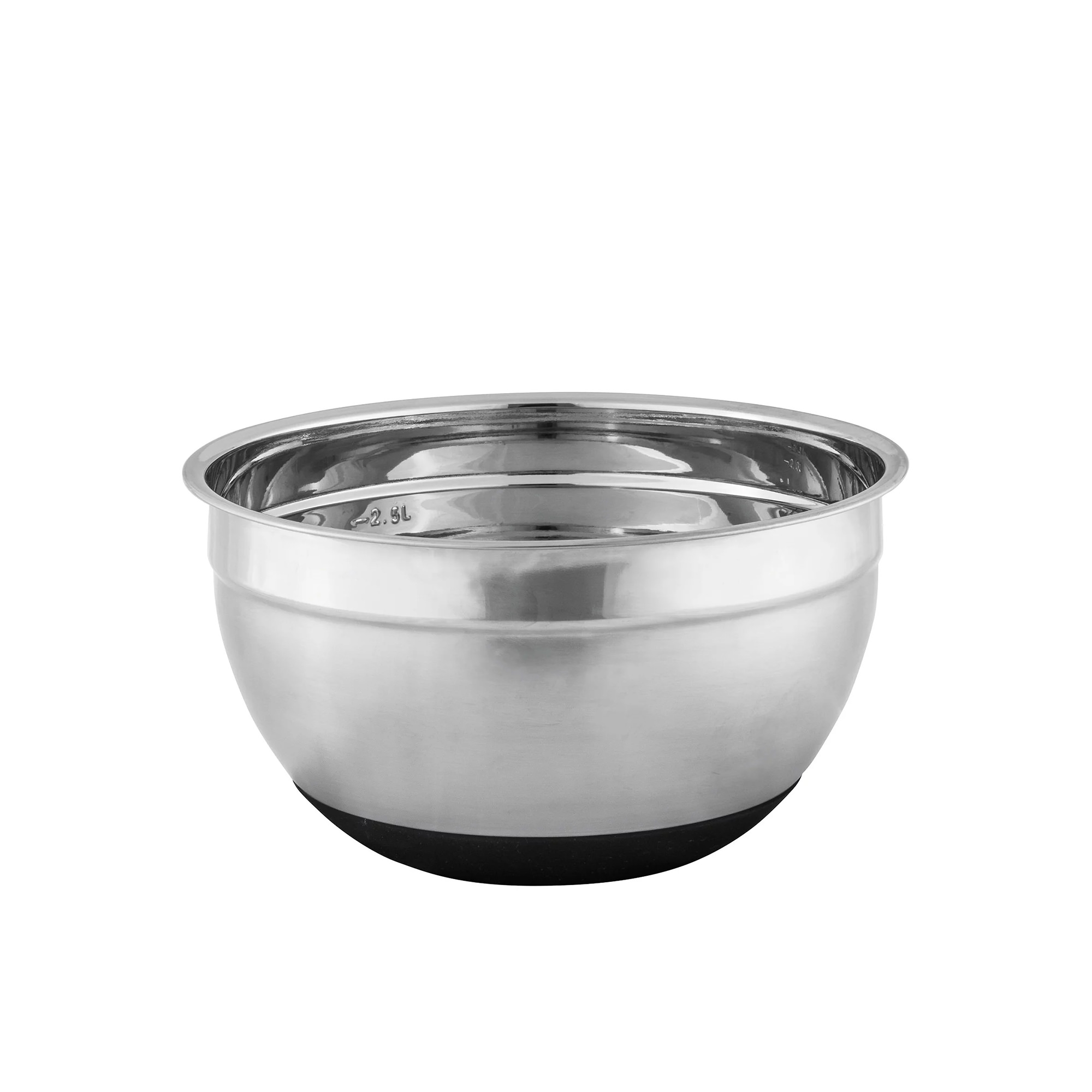 Avanti Stainless Steel Mixing Bowl with Silicone Bottom 22cm - 2.5L Image 1