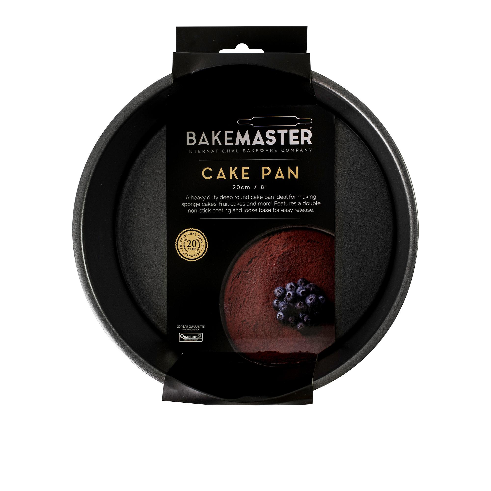 Bakemaster Non Stick Loose Base Round Deep Cake Pan 20cm Image 3