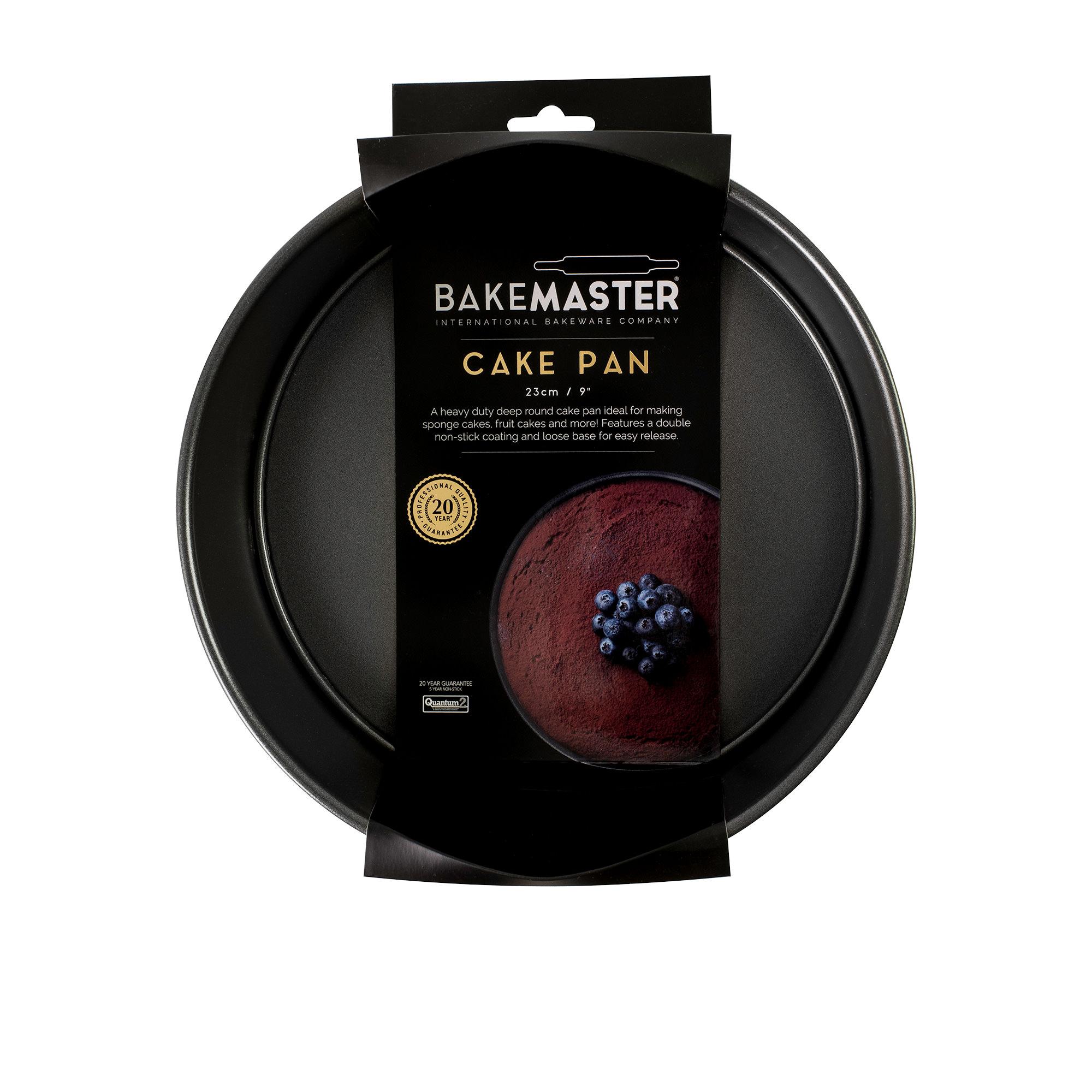 Bakemaster Non Stick Loose Base Round Deep Cake Pan 23cm Image 3