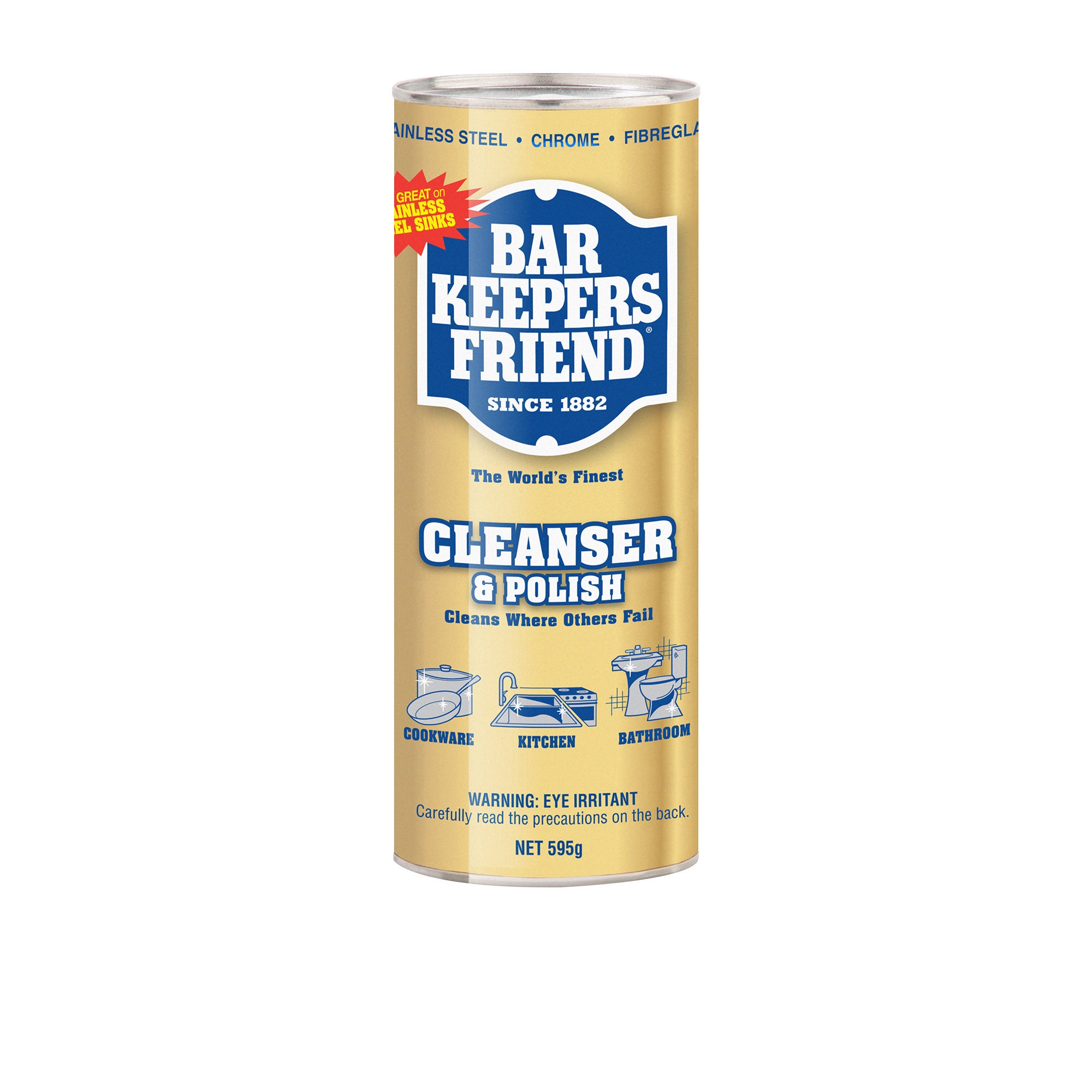 Bar Keepers Friend Cleanser & Polish 595g Image 1