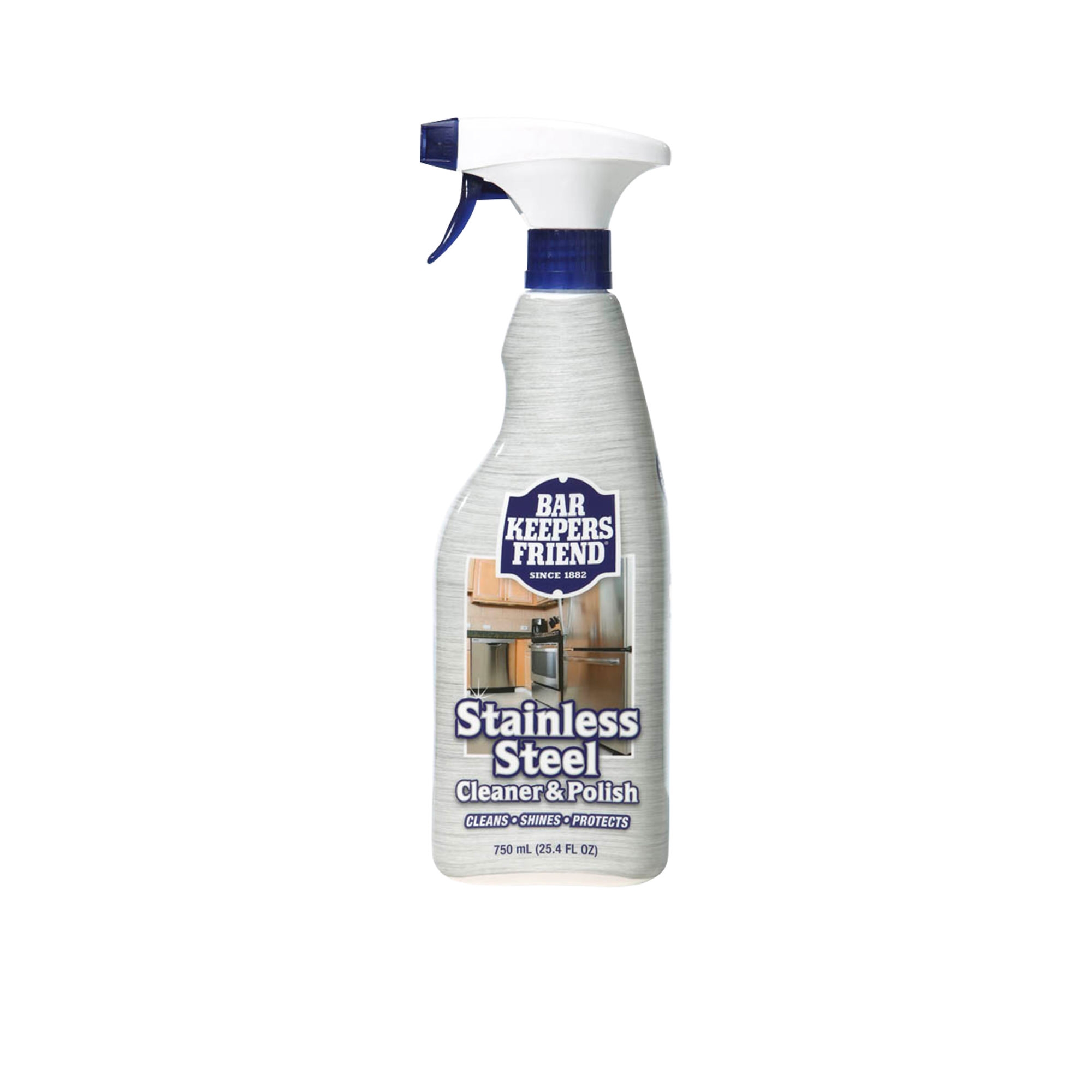 Bar Keepers Friend Stainless Steel Cleaner & Polish Spray 750ml Image 1
