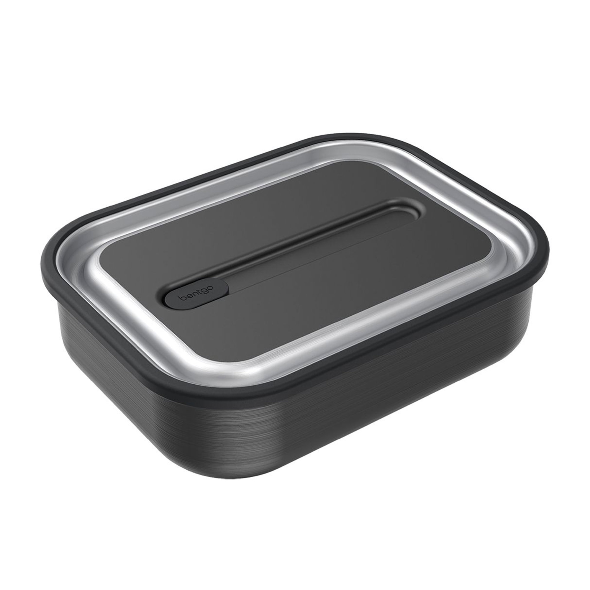 Bentgo Stainless Steel Leak Proof Lunch Box 1.2L Carbon Black Image 1